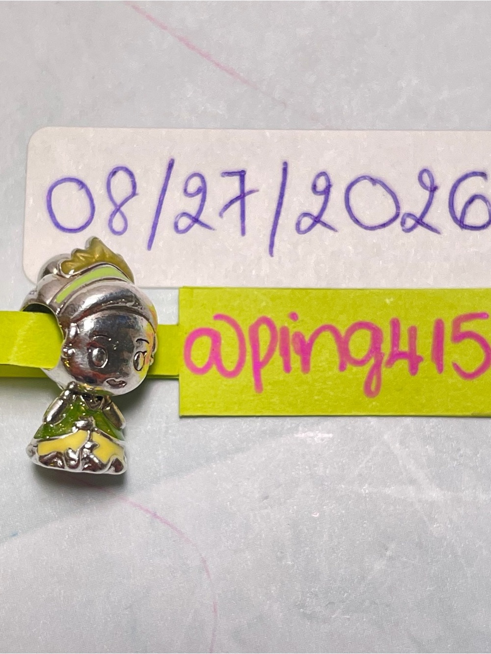 Pandora Disney Tiana Princess charm - Picture 11 of 12